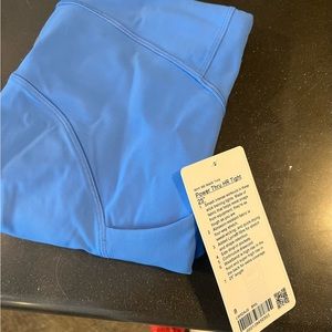 NEW Lululemon Size 8 25” blue leggings